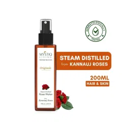 Mystiq Living Rose Water Pure & Natural Spray Face Toner, Gulab Jal For Skin & Hair-picture-25