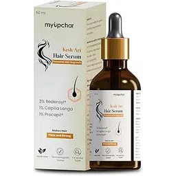 myUpchar ayurveda Kesh Art Hair Growth Serum For Men Concentrate - 3% Redensyl, 1% Procapil, 1% Capilia Longa | Hair Growth Serum | Hair Fall Control - 50 Ml-picture-33