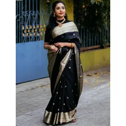 MYURI Woven Design Zari Art Silk Handloom Banarasi Saree-picture-27