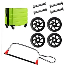 myviradi Replacement and Repair Rubber Travel Trolley Suitcases Wheels for Luggage Parts (4 Pcs) (4 CM Wheel + Cutter)-picture-46