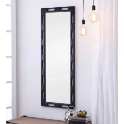mywood furniture Black Sheesham Wood Creation Full Length Mirror-picture-13