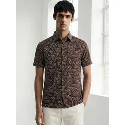 N AND J Men Standard Printed Casual Shirt-picture-39