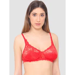N-Gal Floral Non Padded Bralette Bra-picture-17