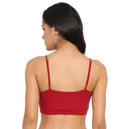 N-Gal Red Non-Padded Bralette image 2