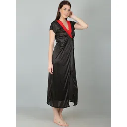 N-Gal V-Neck Maxi Wrap Style Nightdress-picture-25