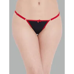 N-Gal Women Laced Adjustable Anti-Odour Thong Brief image 1