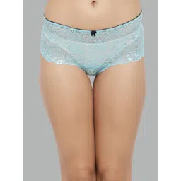 N-Gal Women Self Design Laced Anti-Odour Boy Short Brief-picture-18