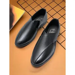 N N Creation Men Perforations Leather Everyday Mojaris-picture-38