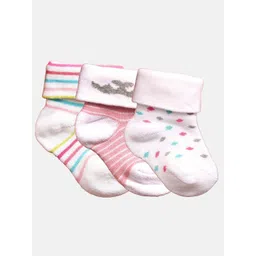 N2S NEXT2SKIN Infant Kids Pack Of 3 Cotton Ankle Length Socks-picture-10