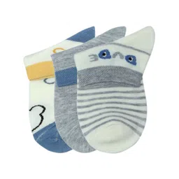 N2S NEXT2SKIN Kids Striped Ankle-Length Socks-picture-16