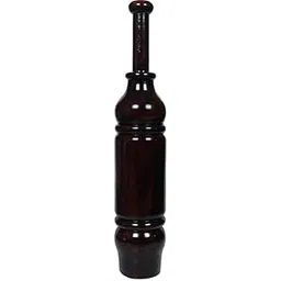 NA Sports Wooden Cherry Design Mugdar | Clubbell Exercise Equipment | Indian Club Karla Kattai Gada, Functional Training for Home Gym Full Body Workout (2Kg)-picture-30