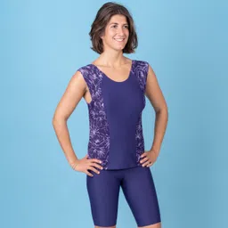 nabaiji Women's Swimsuit Una Tankini Pyva Comfortable & Stylish Mauve-picture-13