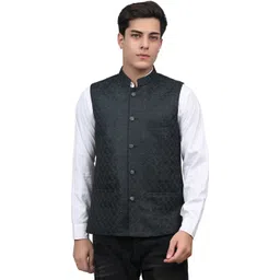 nadwi garments Embroidered Men Waistcoat-picture-34