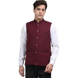 nadwi garments Solid Men Waistcoat-picture-41