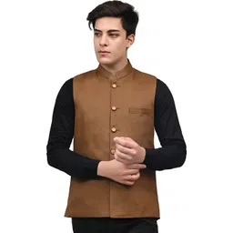 nadwi garments Solid Men Waistcoat image 3