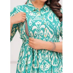 nahiko Women Printed Viscose Rayon Anarkali Kurta-picture-31