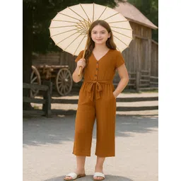 Naida Girls V-Neck Jumpsuit-picture-16