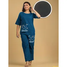 Naida Printed T-shirt & Trousers Co-Ords-picture-42