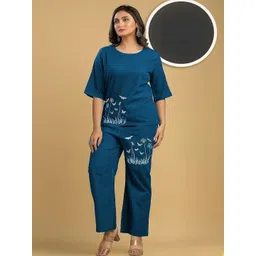Naida Women Blue Co-Ords-picture-31