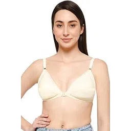 naidu hall Women's Cotton Regular Non-Wired | Non-Padded |Seam Front-Open Saree Plunge Bra-picture-27