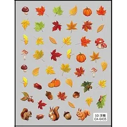 Nail It! 5D Self-Adhesive Nail Art Stickers - Autumn 6435-picture-18