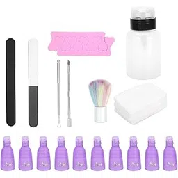 Nail Polish Remover Kit, Gel Nail Polish Remover Kit Nail Gel Remover Tools Professional for Home for Nail Salons-picture-39