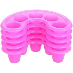 Nail Soaking Bowl, 5pcs Nail Remover Bowl Nail UV Acrylic Gel Removal Bowl Five Holes Soak Off Finger Bowl Dishes-picture-25