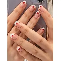 Nails On The Go Women’s Premium Reusable Set of 20 Artificial Press On Fake Nails | False Nail Extension | Ready to Wear Fake Nails | Lightweight & Long Lasting Press On Nails | Hand Made | PO-MR-105-picture-34