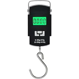 naitik creation Digital 50 Kg Weighing Scale with Metal Hook Black | Electronic 50kgs Digital Luggage Weighing Scale | Heavy Duty Weight Machine for Home, Kitchen, Traveling-picture-16