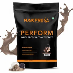 Nakpro Perform Whey Protein Concentrate,  1.1 lb  Cookies & Cream -picture-38