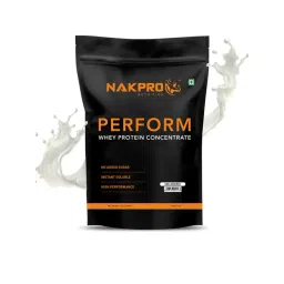 Nakpro Perform Whey Protein Concentrate Supplement Powder - 1Kg Unflavoured-picture-167