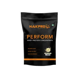 NAKPRO Perform Whey Protein Concentrate Supplement Powder - Vanilla Flavour-picture-25