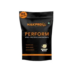 NAKPRO Perform Whey Protein Concentrate Supplement Powder - Vanilla Flavour-picture-20