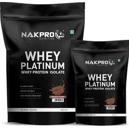 nakpro Platinum Whey Protein Isolate Supplement Powder with Vitamins & Minerals Whey Protein-picture-21