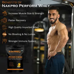 nakpro PERFORM Whey Protein Supplement Powder Whey Protein image 4