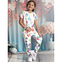 Nakshatra Unisex Kids Printed T-shirt with Trousers-picture-43