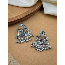 NAMAN ARTS Contemporary Drop Earrings-picture-34