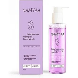 Namyaa Body Wash With Niacinamide Vitamin C Brightening Complex Fades Dark Spots Evens Skin Tone Gentle Daily Shower Gel 250ml Pack Of 1-picture-48