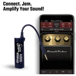 n&m store Guitar Interface I-Rig Converter Replacement Guitar Phone Guitar Audio Interface Microphone-picture-12