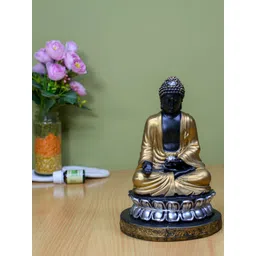 Nantan Gold-Toned Buddha Figurine Showpiece-picture-14