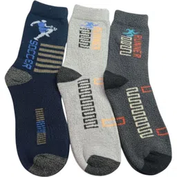 naosucura Men Graphic Print Mid-Calf/Crew-picture-16