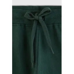 Nap Chief 100% Cotton Tom & Jerry Featuring Best Friends Printed Joggers - Bottle Green image 5