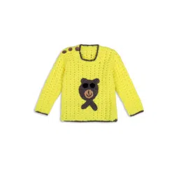 Narpavi Trends Kids Self Design Woollen Sweater Vest-picture-16