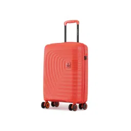 Nasher Miles Boston Orange 8 Wheels Small Hard Cabin Trolley Bag-picture-27