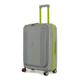 Nasher Miles Grey 8 Wheels Alexandria Hard-Sided Polypropylene Trolley Bag-picture-27