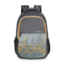 Nasher Miles Grey Pulse Printed Backpack-picture-10