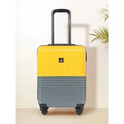 Nasher Miles Istanbul Colourblocked Hard Medium Trolley Suitcase - 65 cm-picture-40