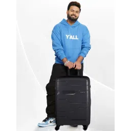 Nasher Miles Paris Hard-sided Polypropylene Check-In Luggage Black 28 inch Trolley Bag-picture-28