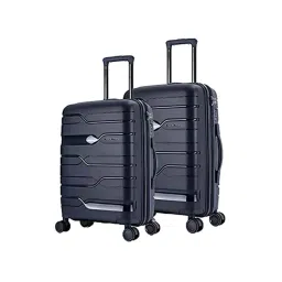 Nasher Miles Paris Hard-Sided Polypropylene  Set of 2 Navy Blue Trolley Bags (65 & 75 cm)-image-47