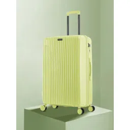 Nasher Miles Pondicherry Hard-side Polypropylene Check-In Lime Yellow 28 inch |75cm Trolley bag-picture-17